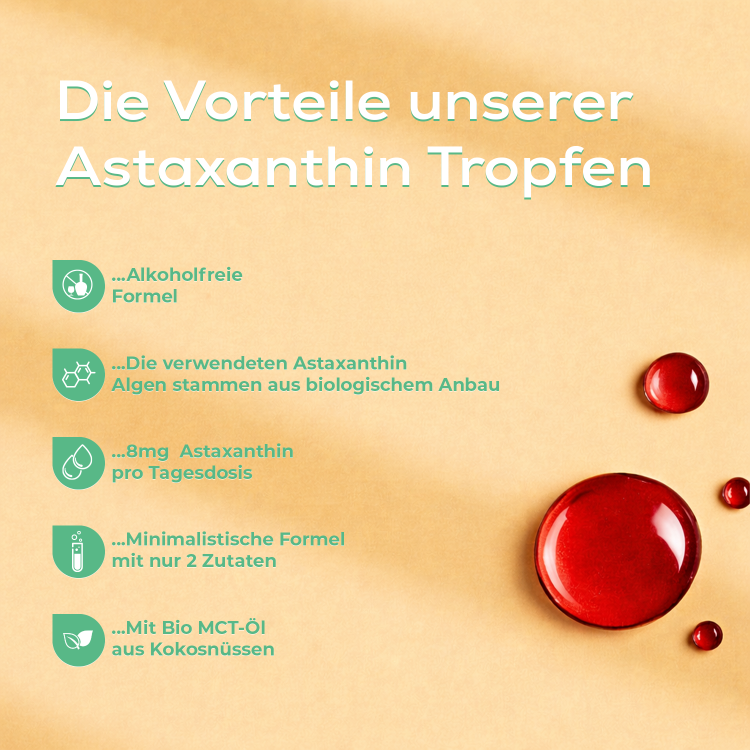 Bio-Astaxanthin 8mg Tropfen