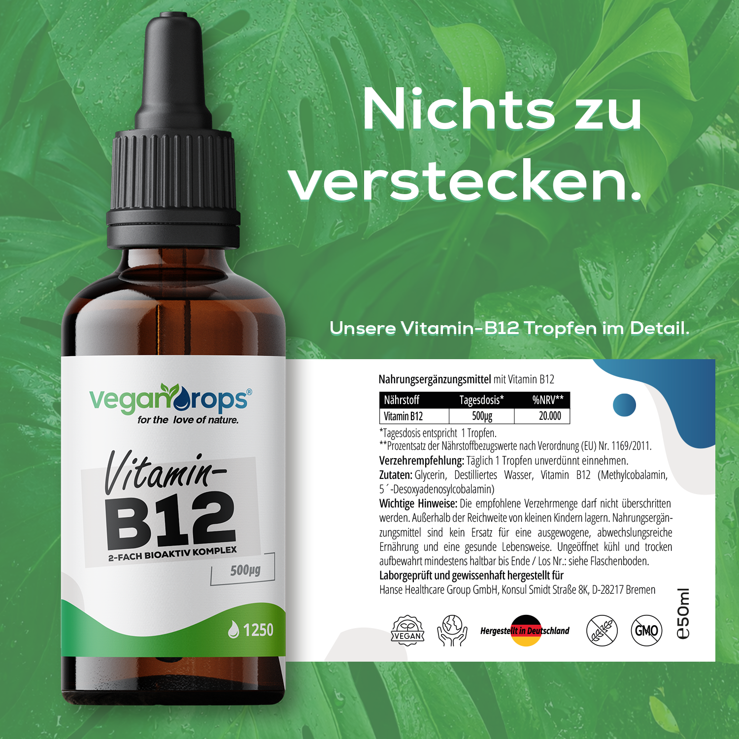 Vitamin B12 500mcg