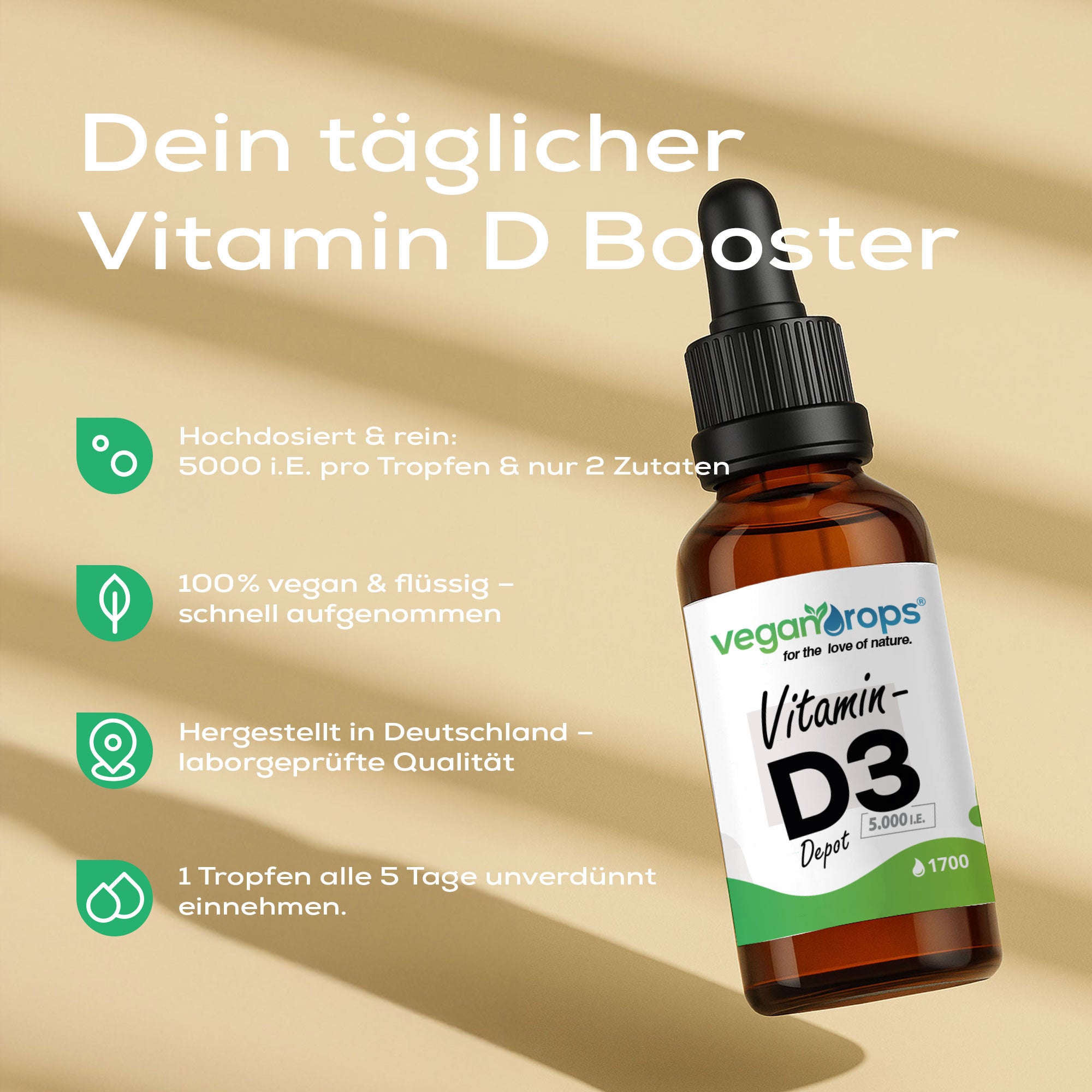Vitamin D3 Depot Tropfen (5000 i.E.)