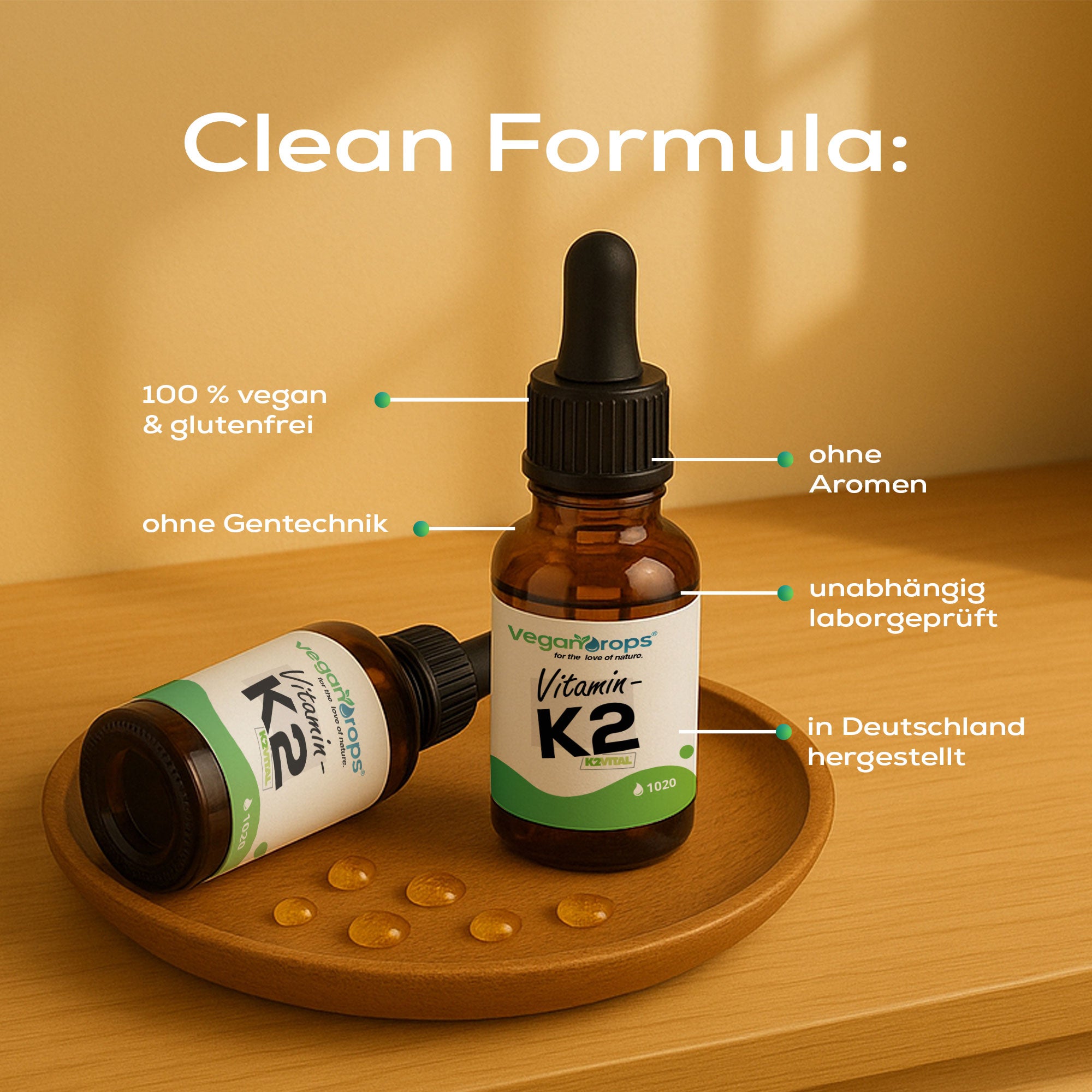Vitamin K2 Tropfen (200 mcg)