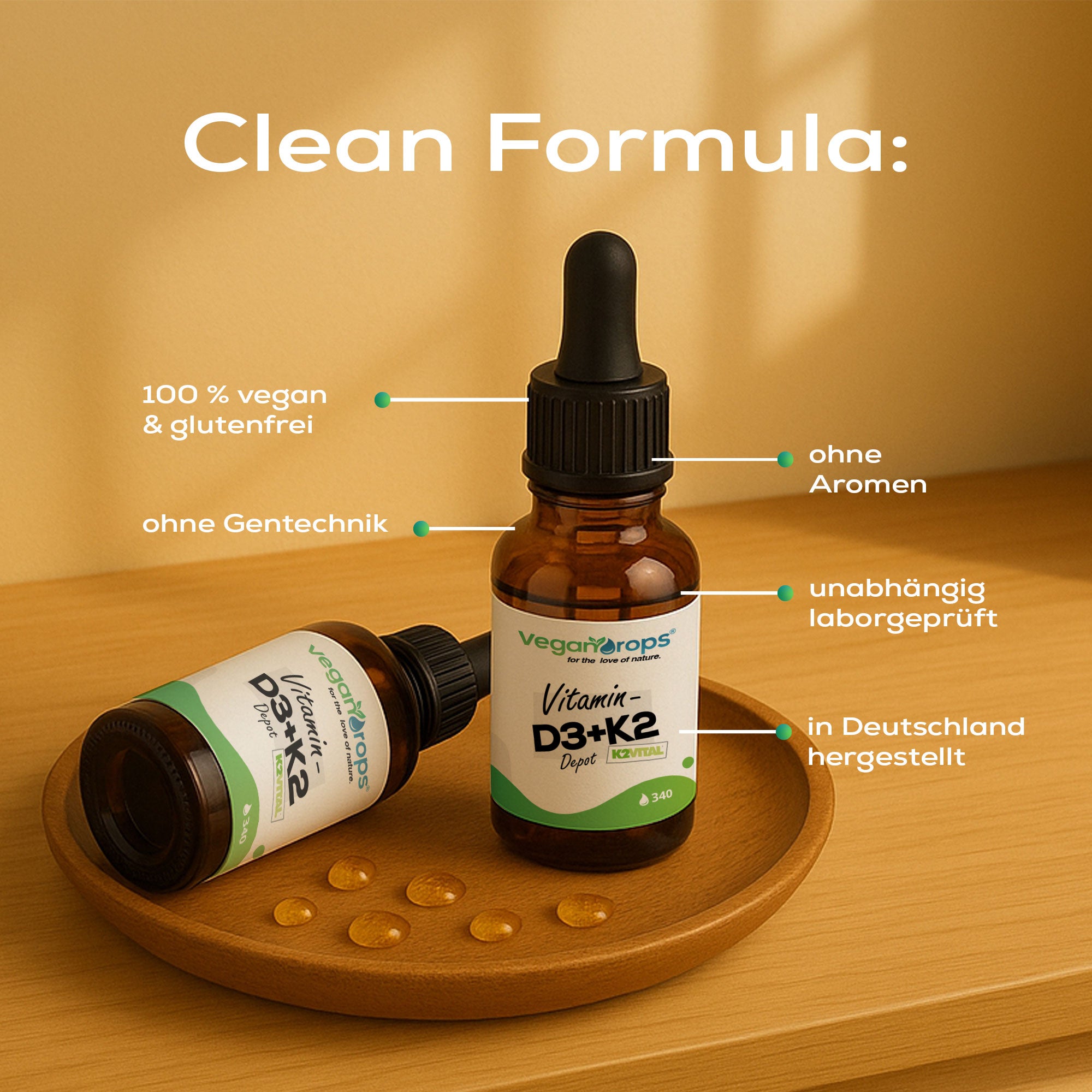 Vitamin D3 / K2 Depot Tropfen