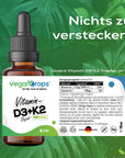 Vitamin D3 / K2 Depot Tropfen (5000 i.E. & 100 mcg)