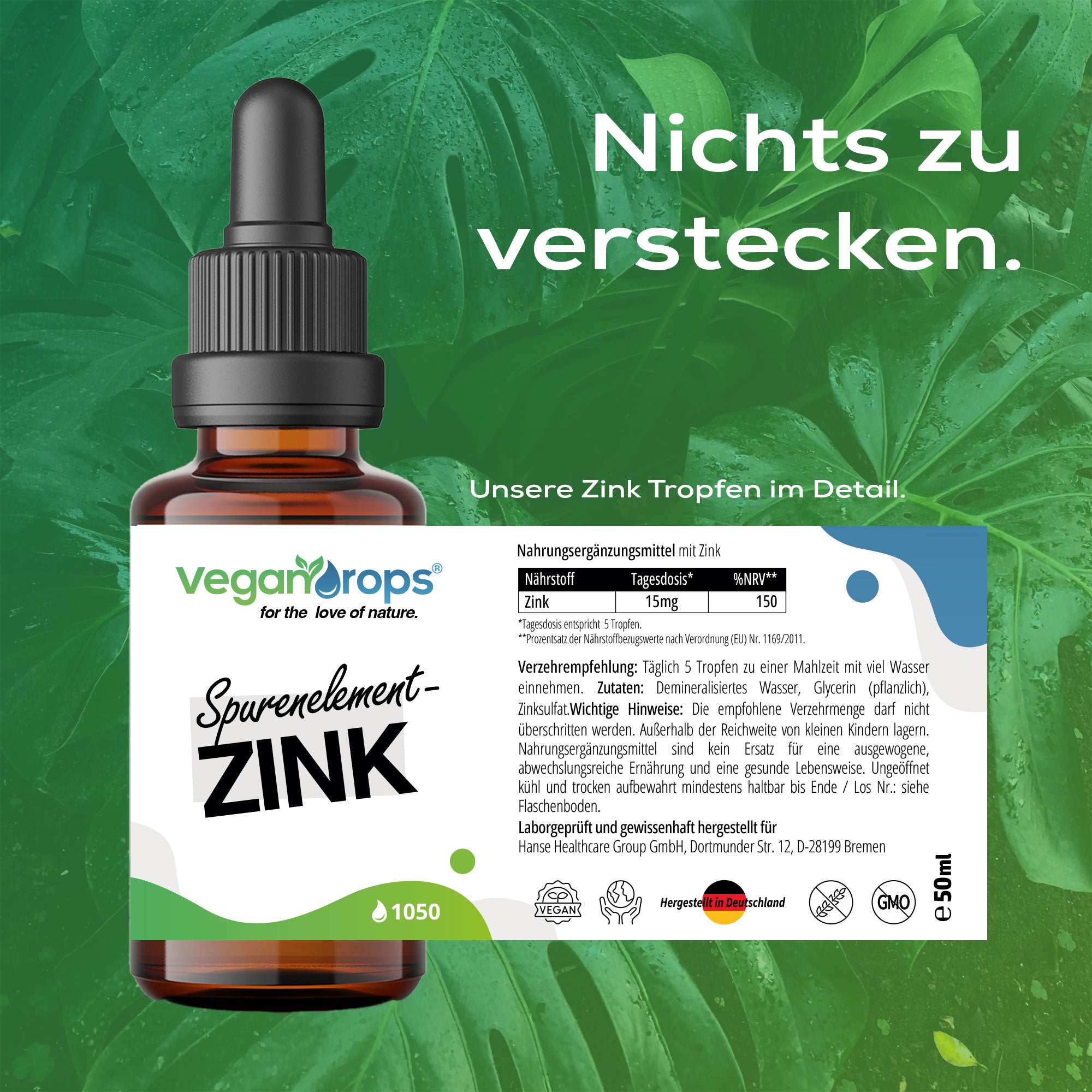 Zink Tropfen
