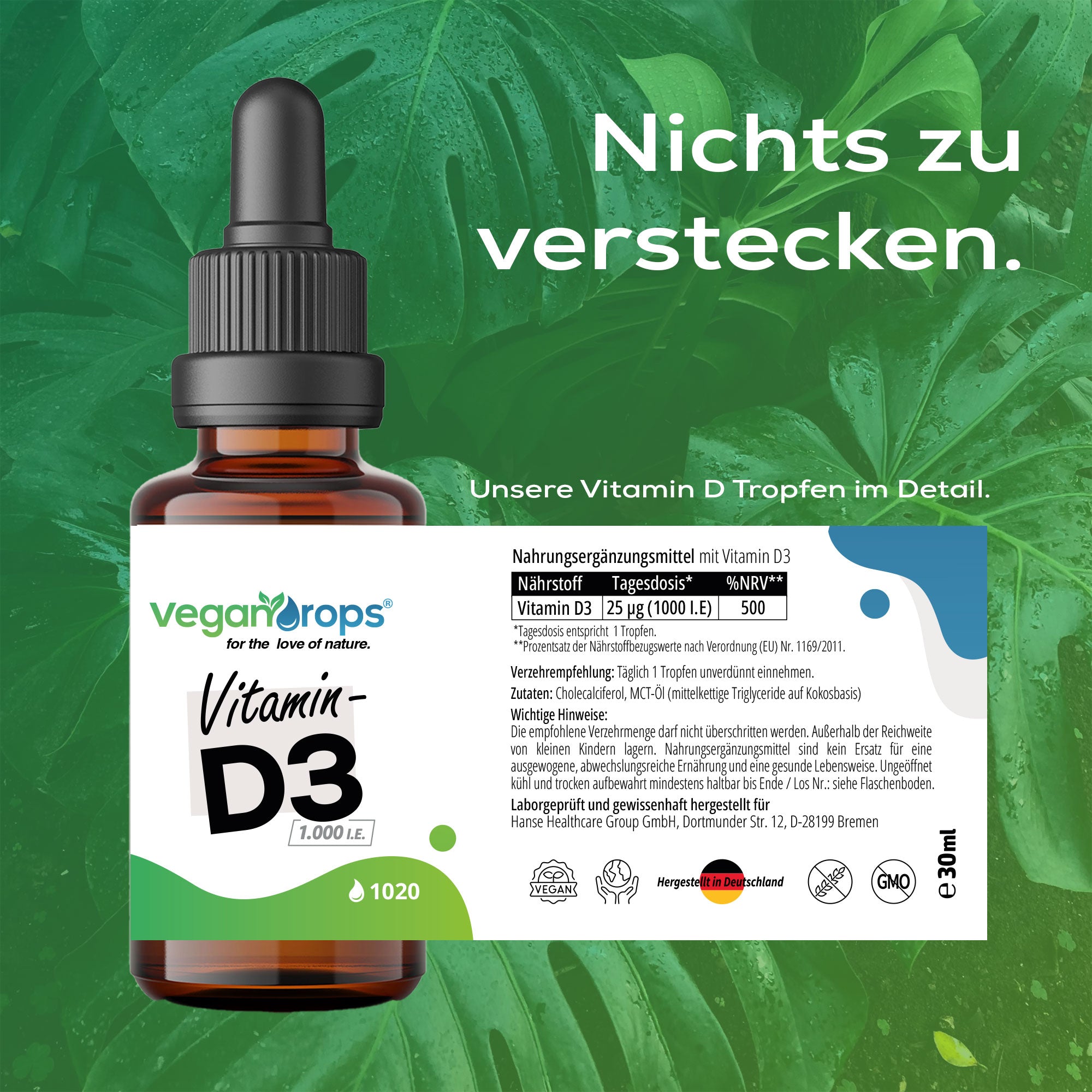 Vitamin D3 Tropfen