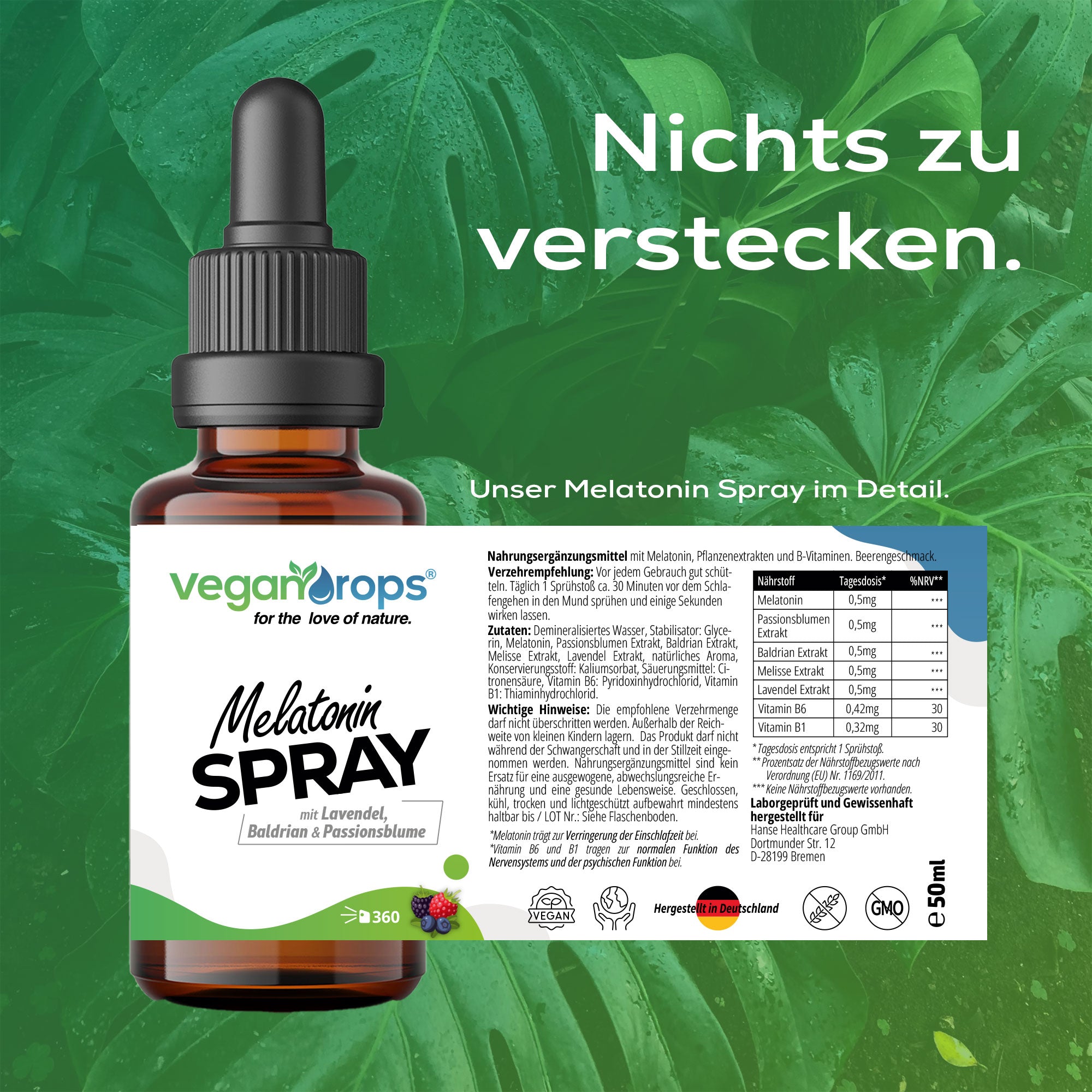 Melatonin Spray (0,5mg)